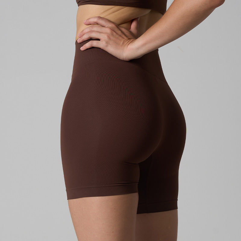 Soft Smooth Seamless High-Waist Shorts