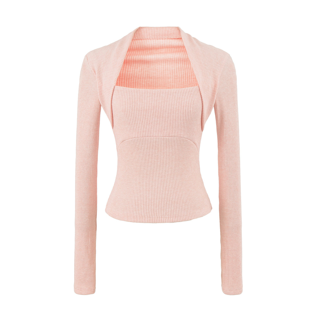 Casual Slim Fit Hooded Long Sleeve Three-Piece Set