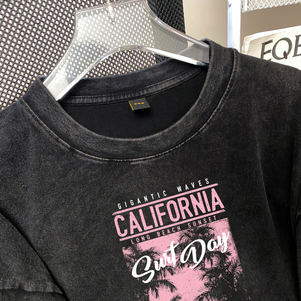 Making vintage short sleeved t-shirts for women