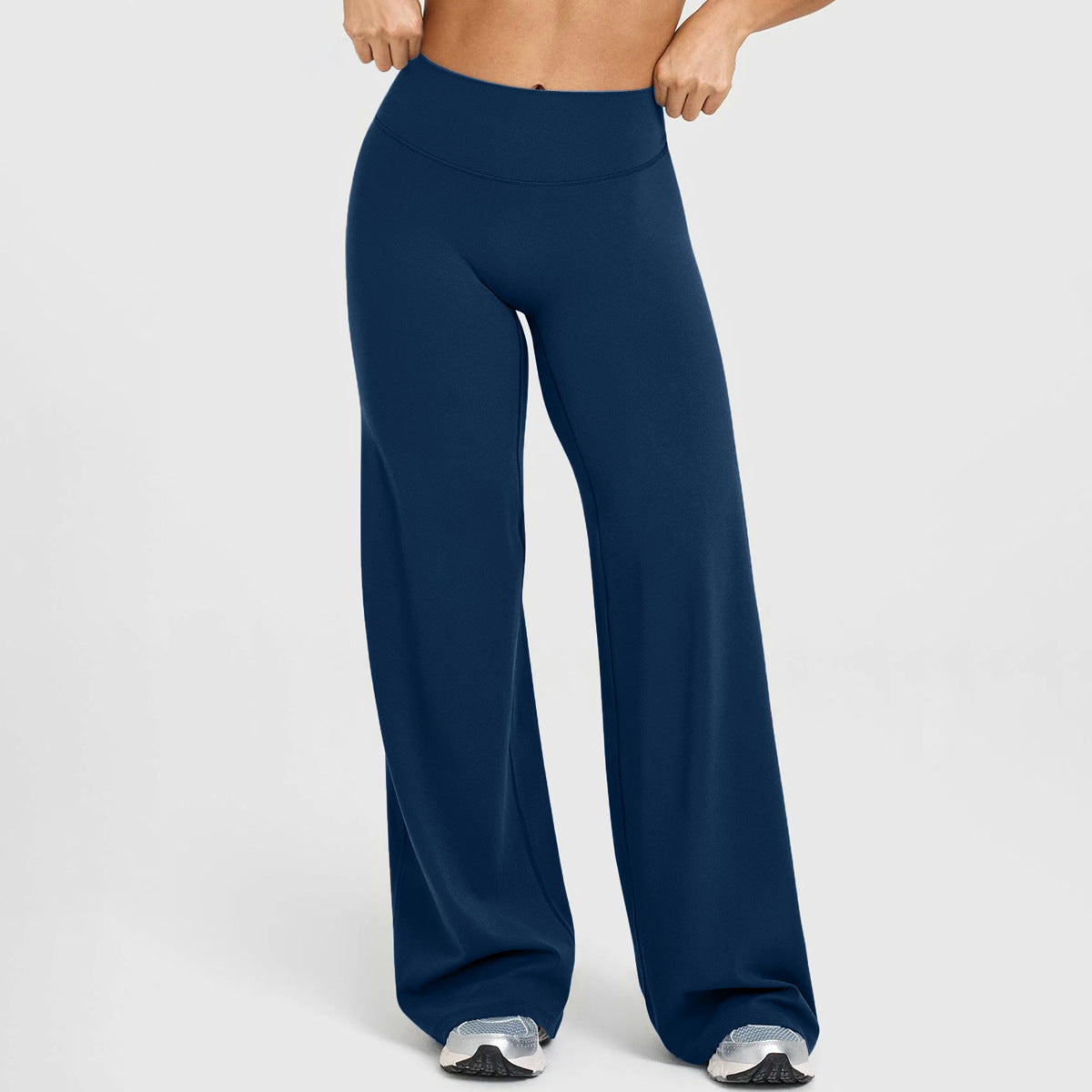 Straight yoga pants for women