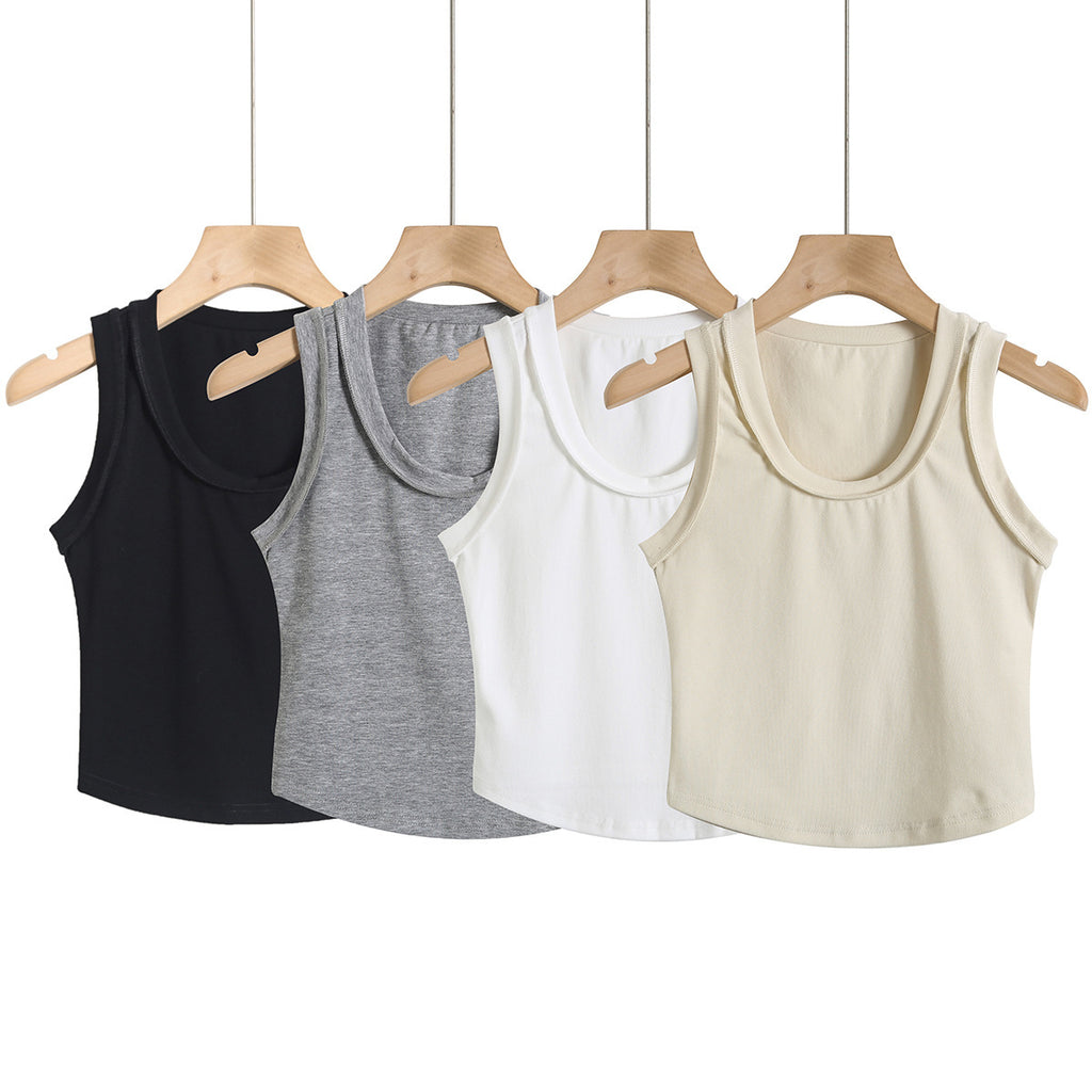 U-neck tank tops