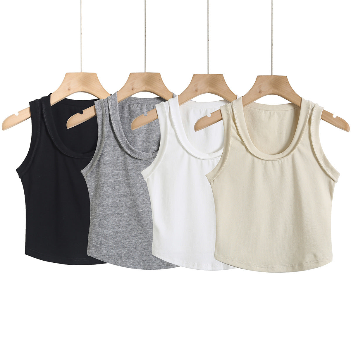U-neck tank tops