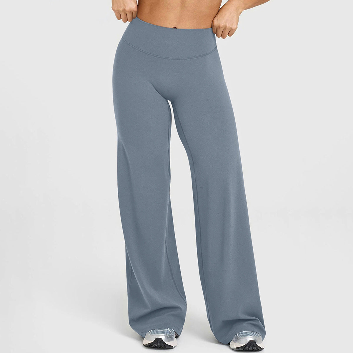 Straight yoga pants for women