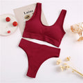 Seamless Underwear Set Wireless Padded Bras