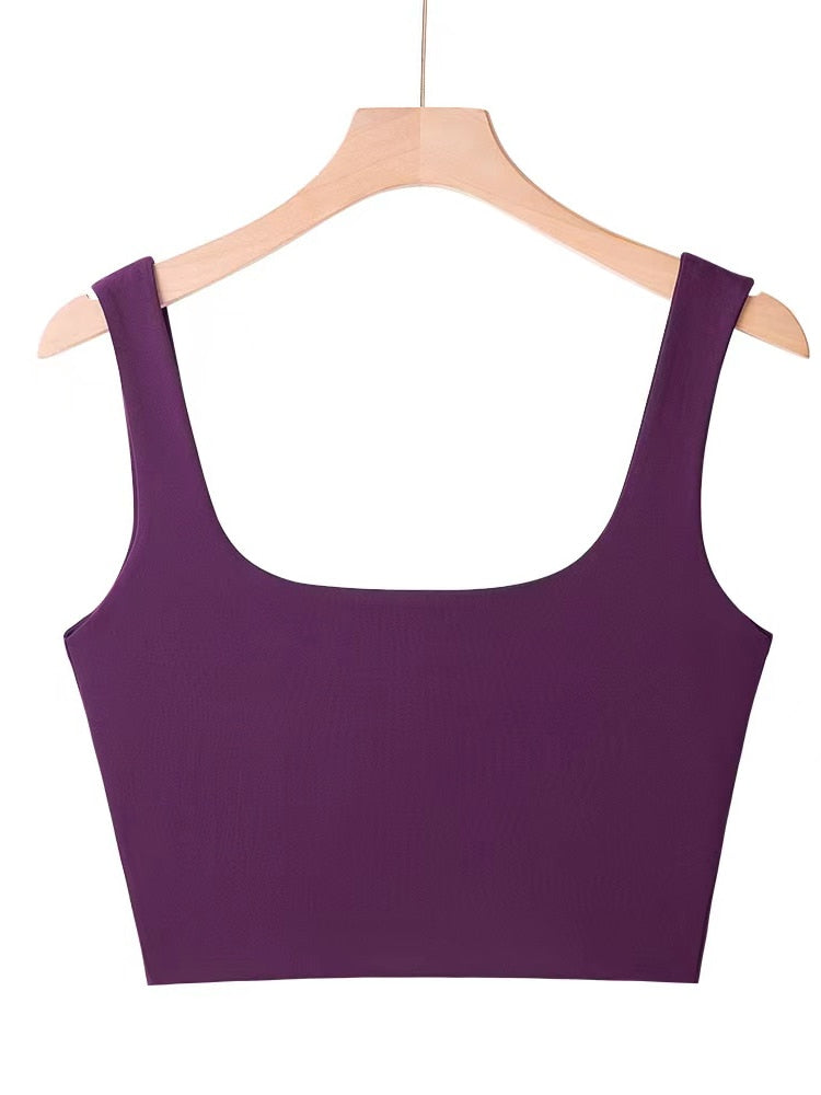 Square Collar Tank Tops 6 Colors