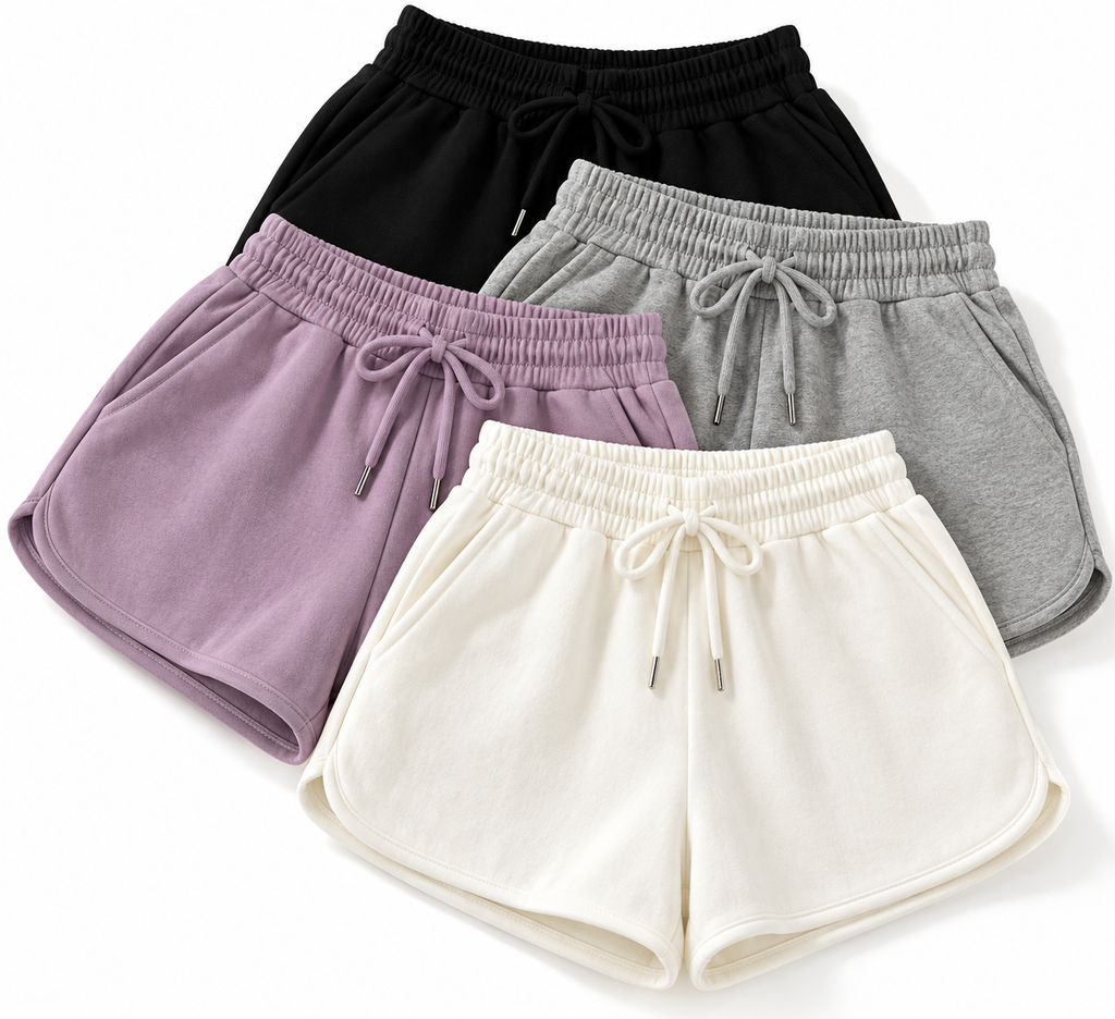 Athletic Shorts With High Waists