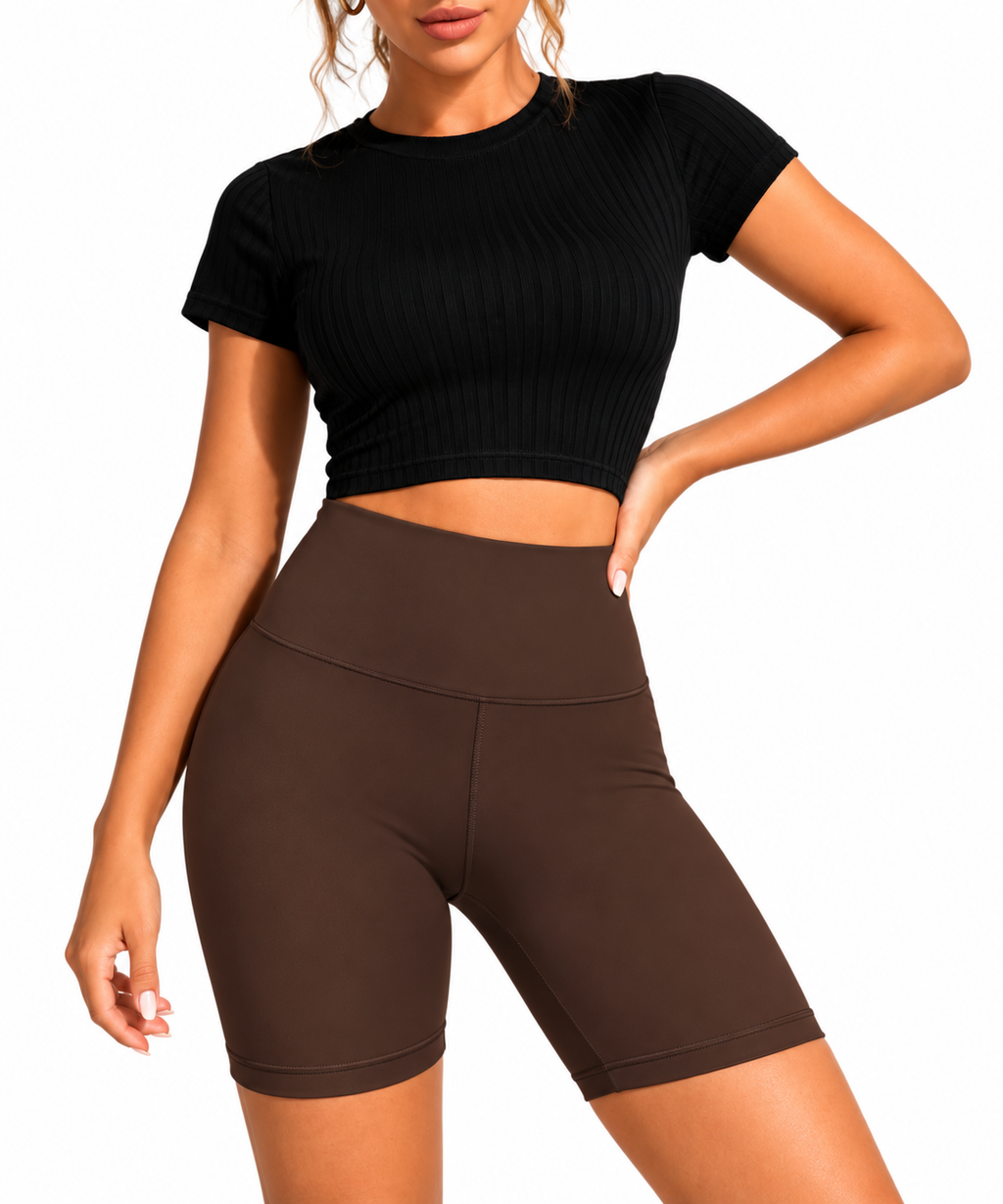High Waisted Tummy Control Shorts