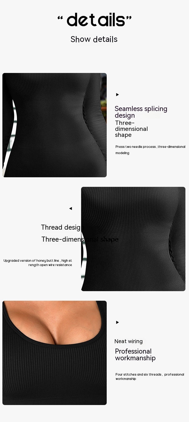 One Piece Jumpsuit Spaghetti Strap Tummy Control