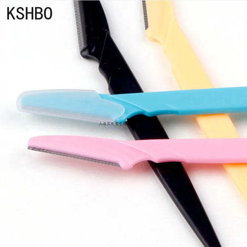 3/5pcs Pcs Eyebrow Trimmer Makeup Tools Safe Eye Brow Razor Face Body Hair Removal Shaver Blades Woman Eyebrows Shaping Knife