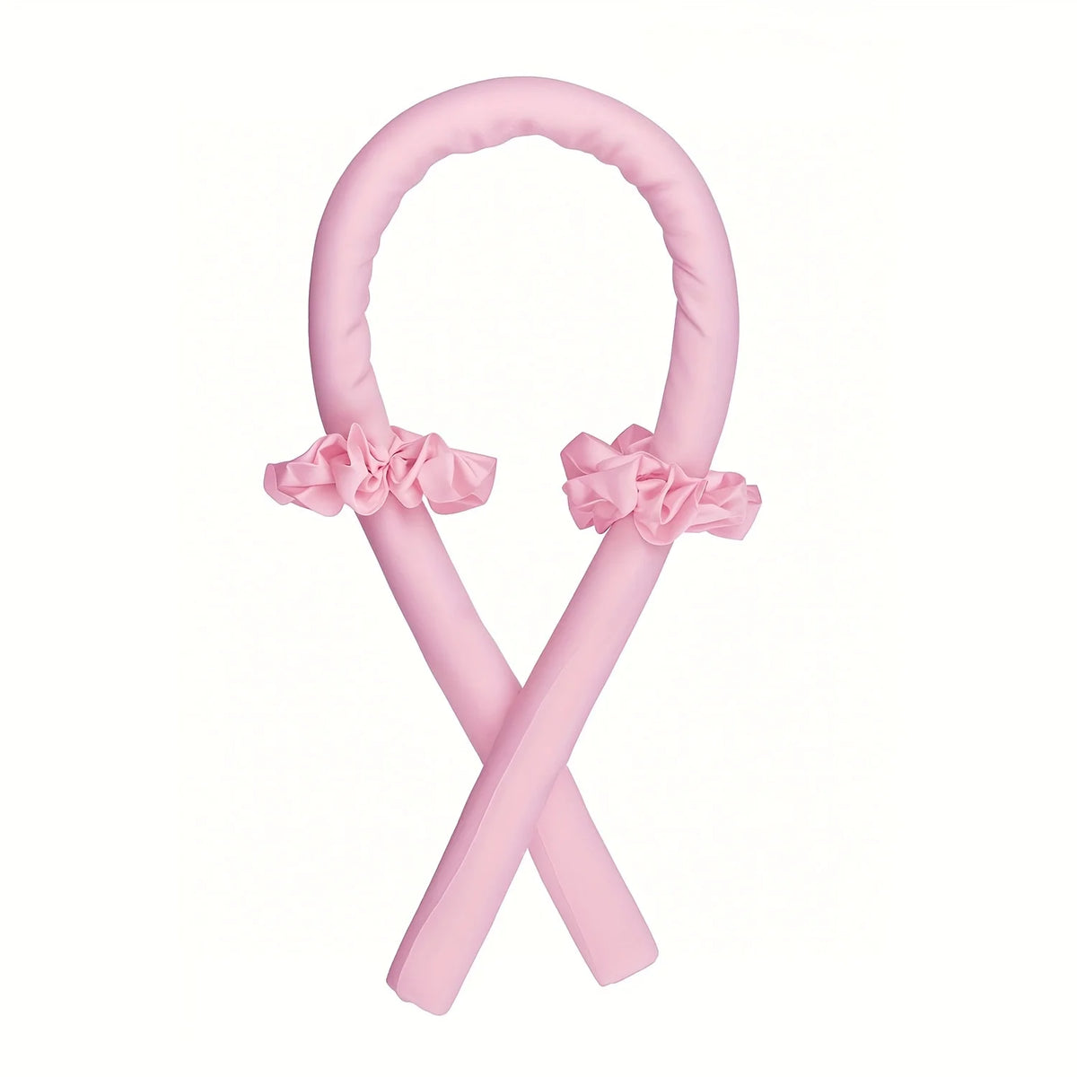 Heatless Curling Set - Satin Curler, Suitable for Night Curling - Non Heat Curler with Headband - Gentle and Effective Hair Care